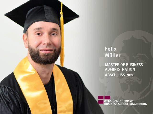 Felix Müller (MBA-Abschluss 2019)